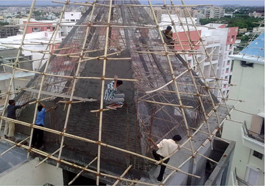 Ferrocrete structure