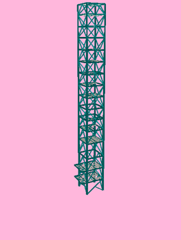 stack support structure