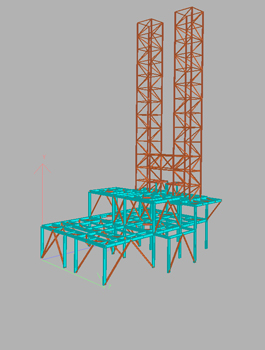stack support structure