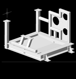 Winch support structure